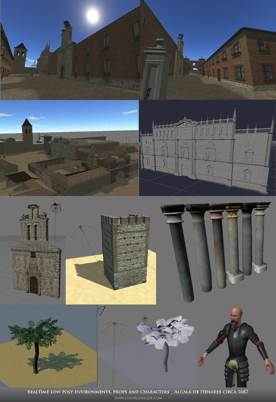alcala low poly