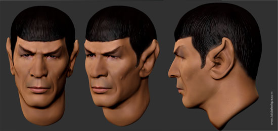 spock head